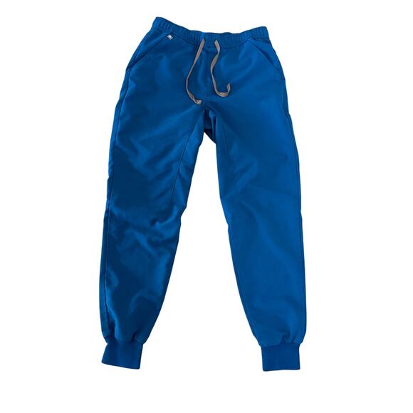 FIGS "Alps Blue" Scrub Pants Zamora joggers sz S w small interior pckt 4 $, key - Picture 1 of 8